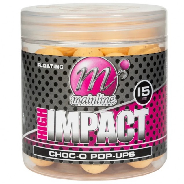 15mm High impact pop-ups - Choc O (M23124)