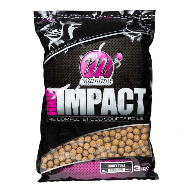15mm High Impact Boilies 3KG - Fruity Tuna (M23121)