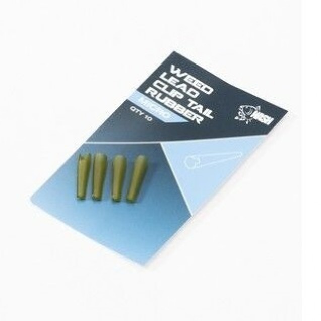 Weed Micro Lead Clip Tail Rubbers - T8427
