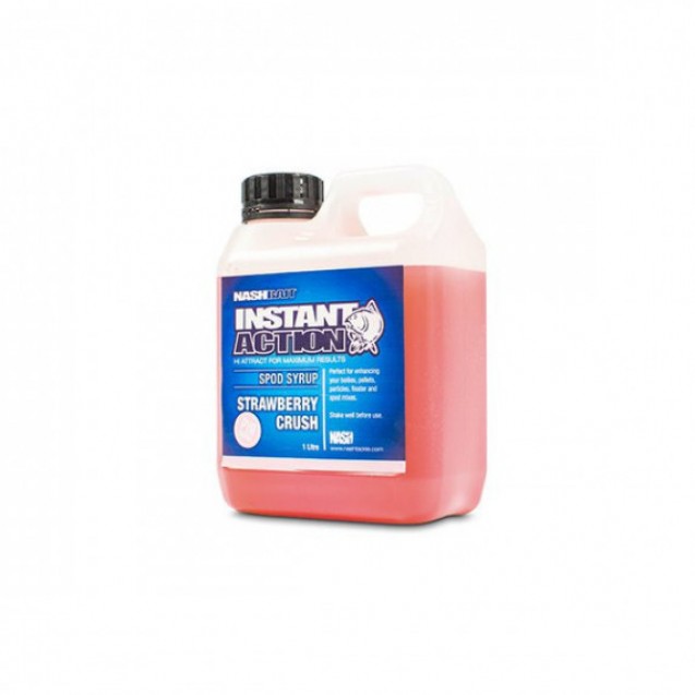 1L Strawberry Crush Instant Action Spod Syrup - Nash