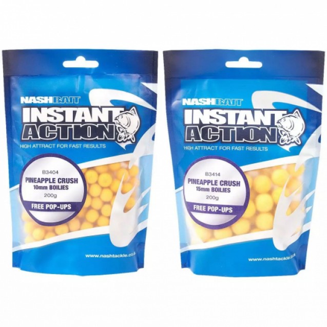 18mm Pineapple Crush Boilies 1 Kg - Nash
