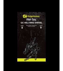 Quick Change Heli Ring Swivel Size 11 - Ridgemonkey