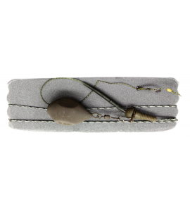 Carp Rig - Ready To Fish Running Rig 3oz Lead (691220)