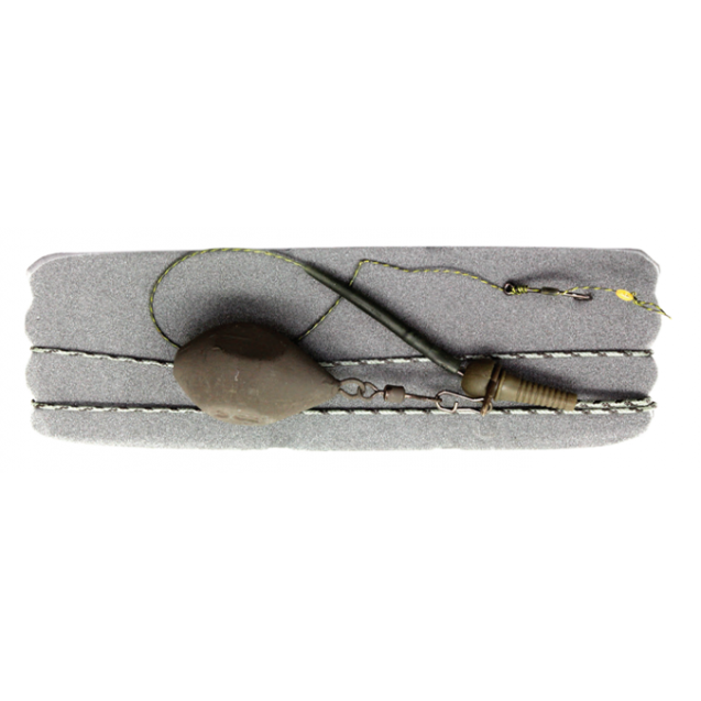 Carp Rig - Ready To Fish Running Rig 3oz Lead (691220)