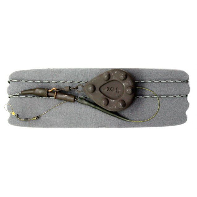 Carp Rig - Ready To Fish Safety Rig 4oz Lead (691218)