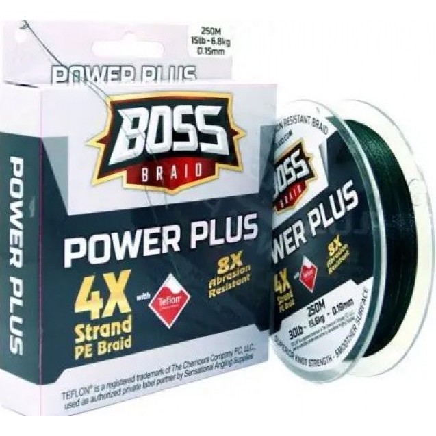 15LB Boss Braid - Power Plus (130500)