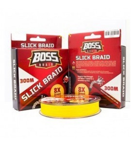10LB Boss Braid - Slick 8X Braid 300m (130552)