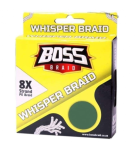 10LB Boss Braid - Whisper Braid Green 300m (130558)