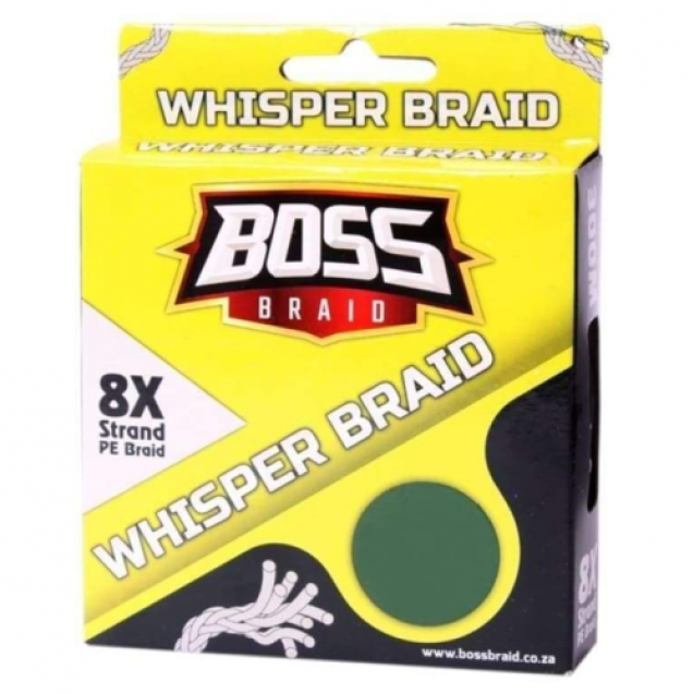 30LB Boss Braid - Whisper Braid Green 300m (130563)