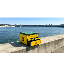 Muti Box Aliminum Large - Yellow & Green (580007)