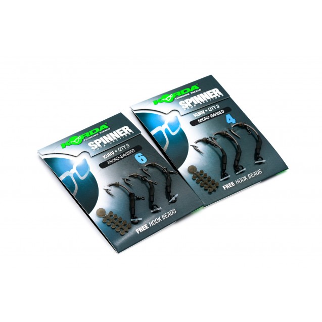 Size 6 - Spinner Kurv  Hook [KCR131]