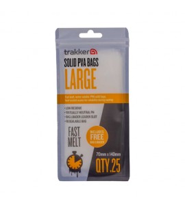 Solid PVA Bags - Large 70mm X 140mm (228103)