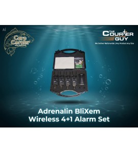 Wireless Blixem Alarm Set - 4 Bite Alarms & Wireless Receiver (2581)