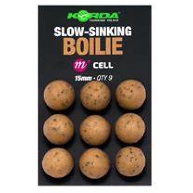 Slow Sinking Boilies 15mm - Cell [KBP49]