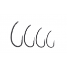 Basix Kurv Shank Hooks Size 6 (KBX035)