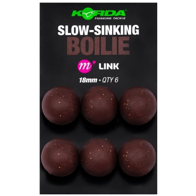 Slow Sinking Boilies 15mm - Link [KBPB51]