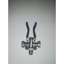 Butt Lock Stainless Steel Large - War Carp