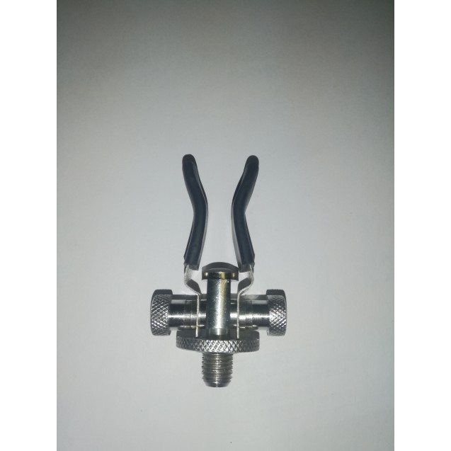 Butt Lock Stainless Steel Large - War Carp