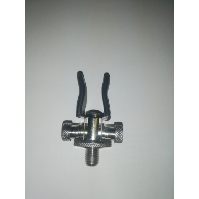 Butt Lock Stainless Steel Meduim - War Carp