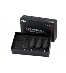 Fox Mini micron X Alarm Presentation Set - 4 Rod (CEI119)