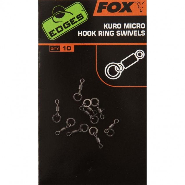 Kuro Micro Hook Ring Swivels  (CAC586)