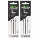 Leadcore Leader X3 With QC Swivel Weed 50cm [KLL008]