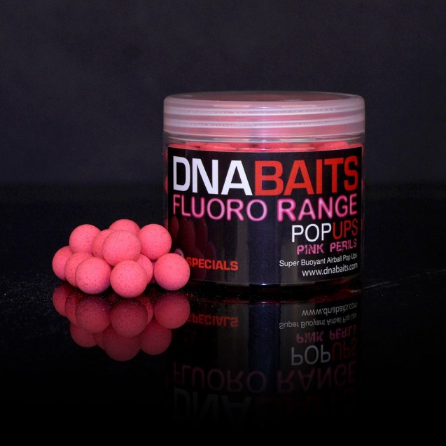 12mm Pink Perils Fluoro Popups - DNA