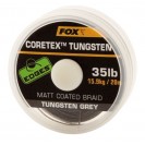 35lb Fox Coretex Tungsten Grey Coated Braid
