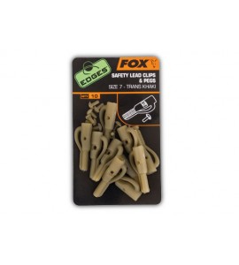 Size 7 Fox Silk Lead Clips & Pegs