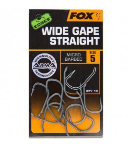 Size 5 - Wide Gape Straight Hooks (CHK176)