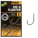 Size 6 Zig & Floater Micro Barbed Hooks