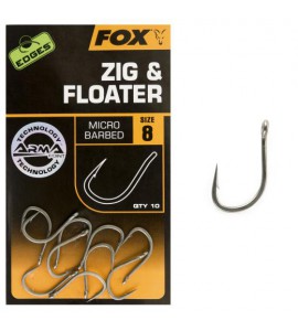 Size 6 Zig & Floater Micro Barbed Hooks