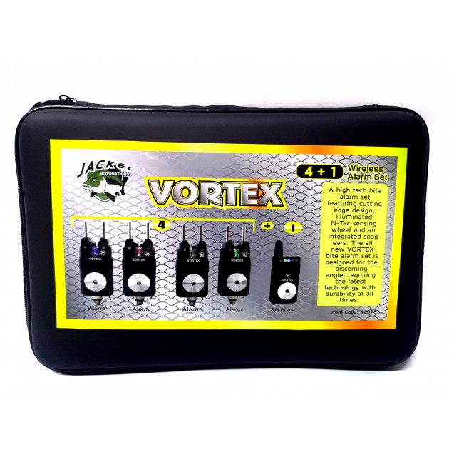 Jackel Vortex 4+1 Bite Alarm Set [40078]