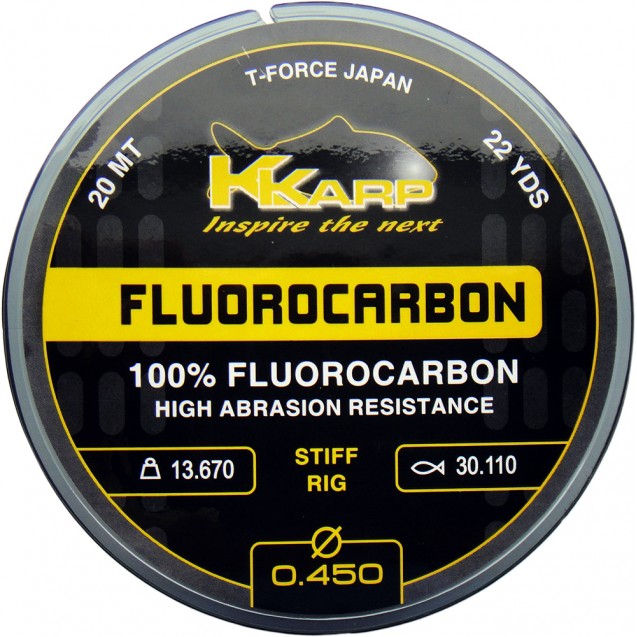 K Karp Fluorocarbon Stiff Rig Material 30lb