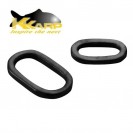 K Karp Oval Rings (3mm x 6mm)