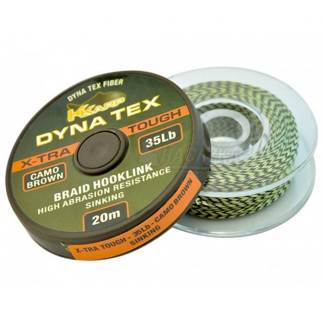 25lb (Green) X-Tra Tough Braided Hooklink