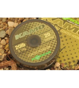 30lb Kamo Coated Hooklink - Camouflaged 20m (KKB30)