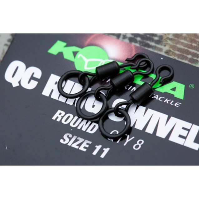 Size 11 - QC Round Ring Swivel (KRQR11)