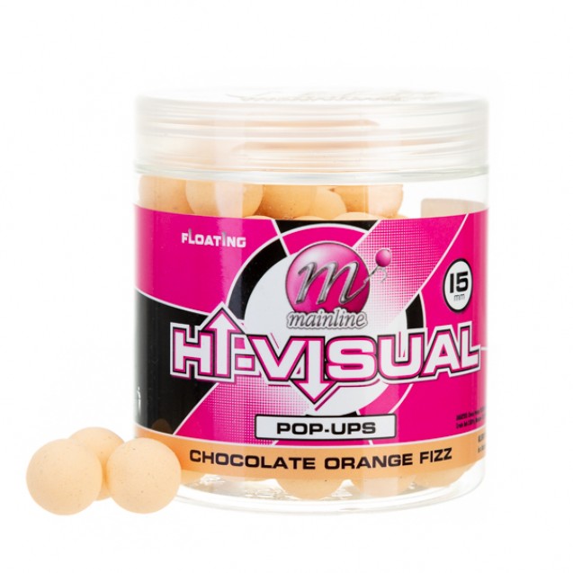 12mm Hi-Visual Mini Pop - ups - Chocolate Orange Fizz (M13029)