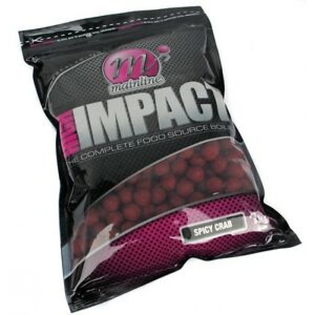 15mm High Impact Boilies 1 Kg - Spicy Crab (M23013)