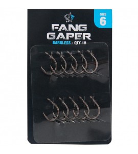 Size 7 Nash Barbless Fang Gaper Hooks