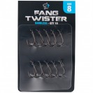 Size 10 Nash Barbless Fang Twister Hooks
