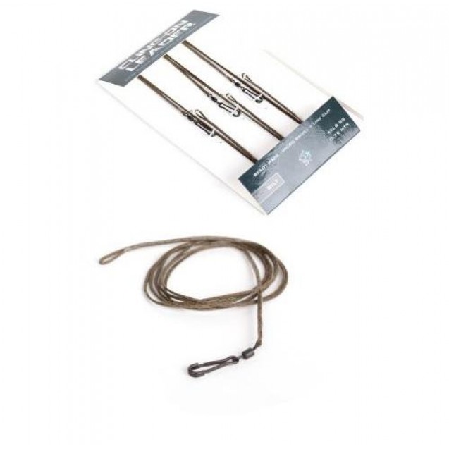 Cling On Leader Micro Swivel & Link Clip 45lb Silt