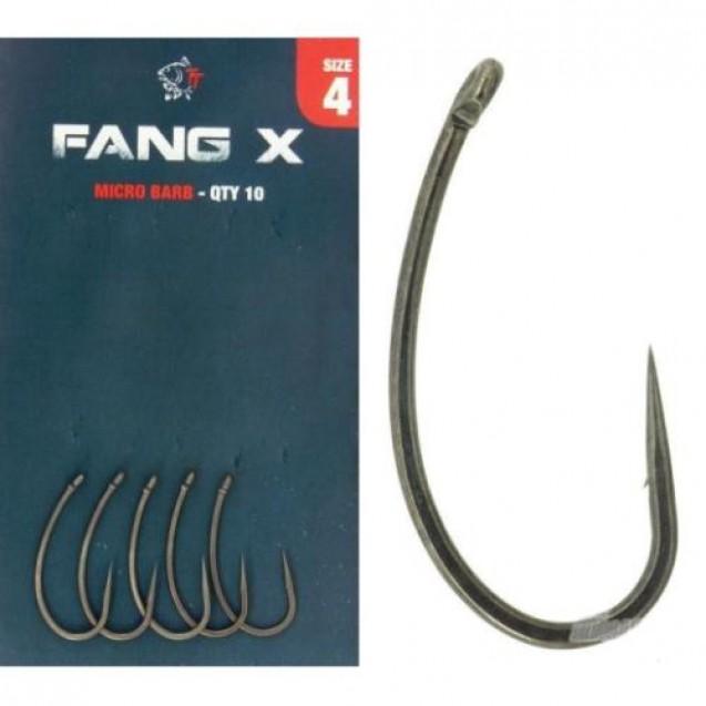 Size 10 Nash Fang X Hooks