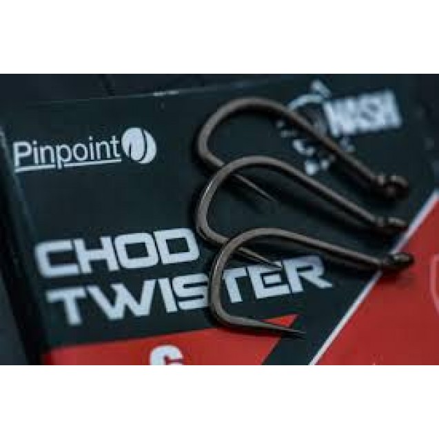 Size 6 Pinpoint Chod Twister Hooks - Nash