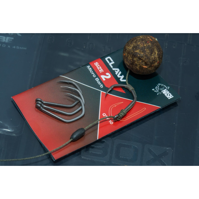 Size 1 Pinpoint Claw Hooks - Nash