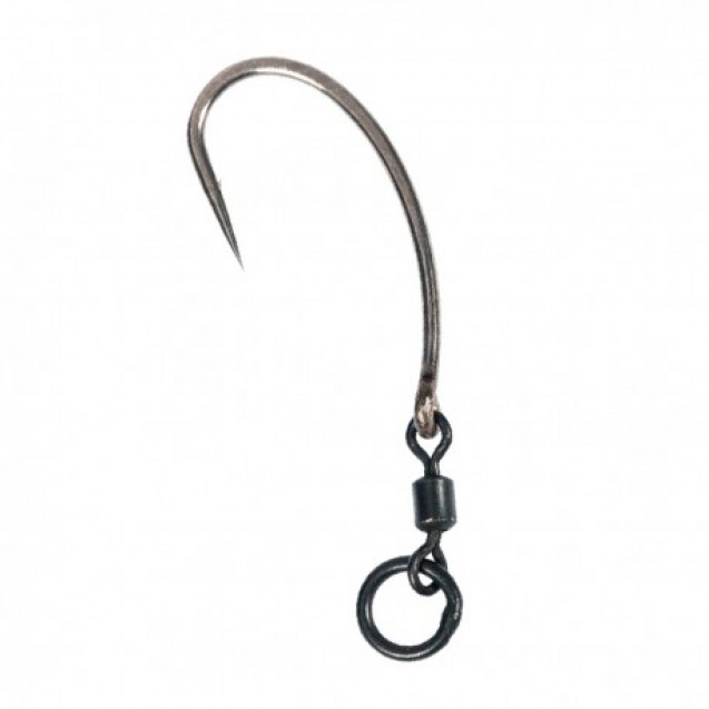 Size 6 Pinpoint Fang Gyro Micro Barbed Hooks - Nash