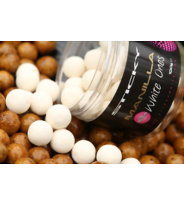 16mm Manilla White One's Wafters - Sticky Baits