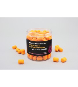 16mm Peach & Pepper Wafters - Sticky Baits