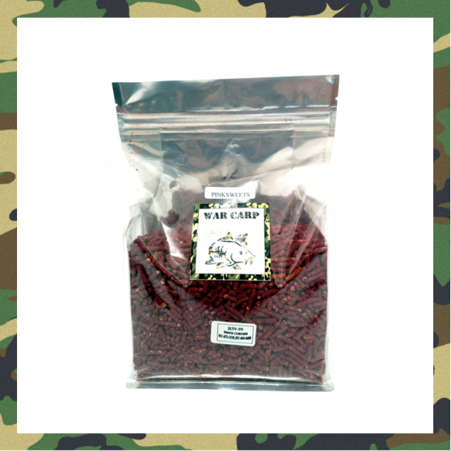 Pinksweets Pellets 1 Kg - War Carp